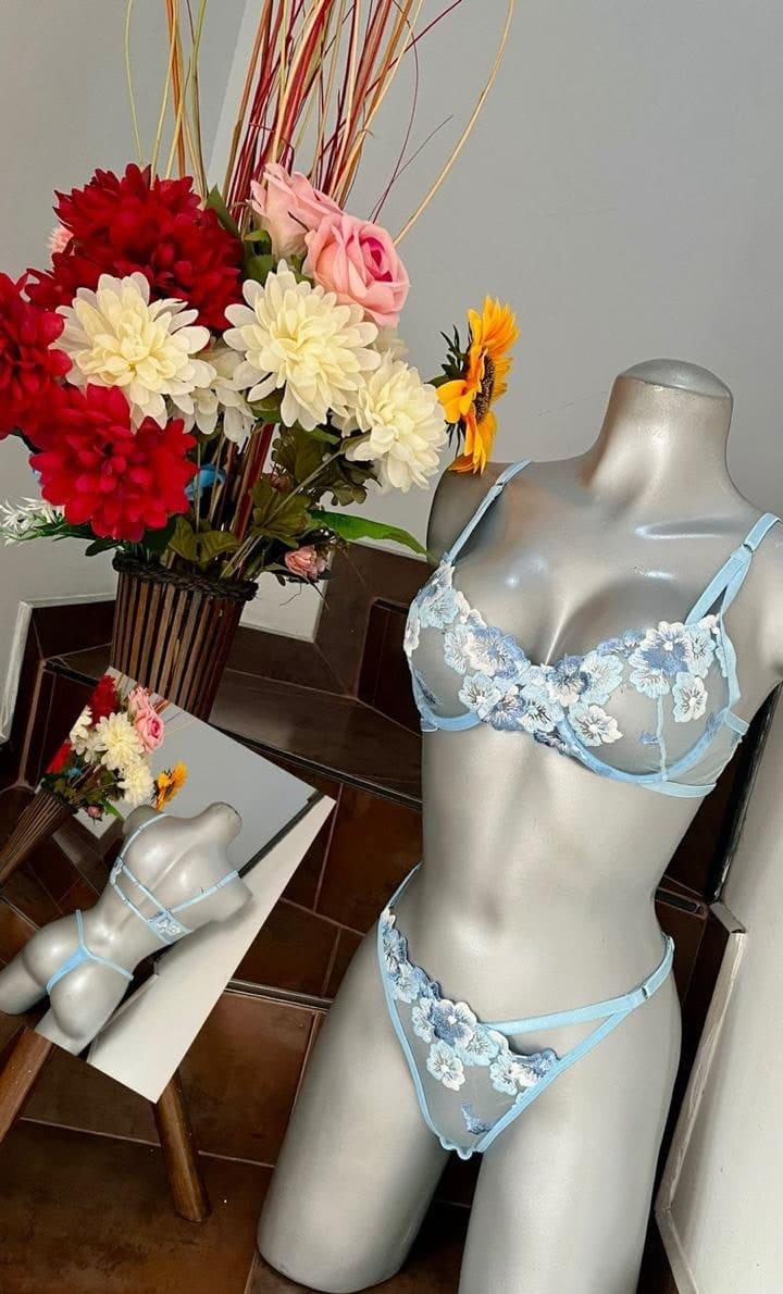 Conjunto de lencería a medida — Georly atelier Manizales Colombia